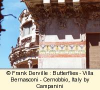 Art Nouveau Butterly in Cernobbio