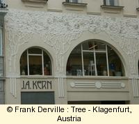 Art Nouveau tree in Klagenfurt